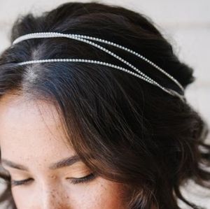 Sara Gabriel Swarovski  Crystal Hair Piece